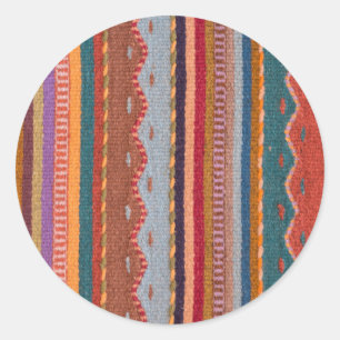 Sticker Rond Rug patterns