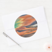 Sticker Rond Runoff du Grand Prismatic (Enveloppe)