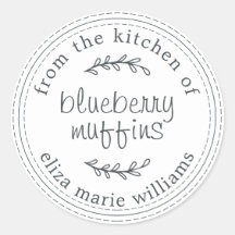 Russe Moderne Produits Cuits Au Cuir Blueberry Muf
