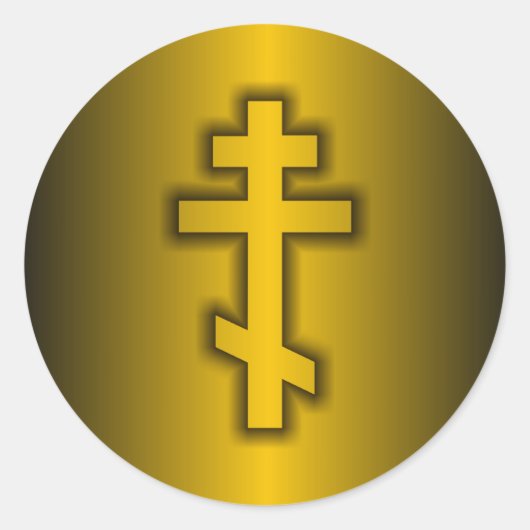 Sticker Rond Russe orthodoxe (Devant)