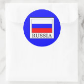Sticker Rond Russie (Sac)