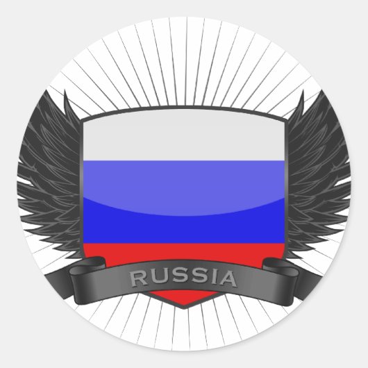 STICKER ROND RUSSIE (Devant)