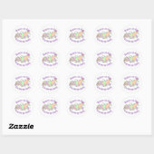 Sticker Rond Russie de Rostov-sur-Don (Feuille)