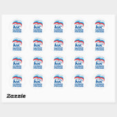 Sticker Rond Russie unie (Feuille)