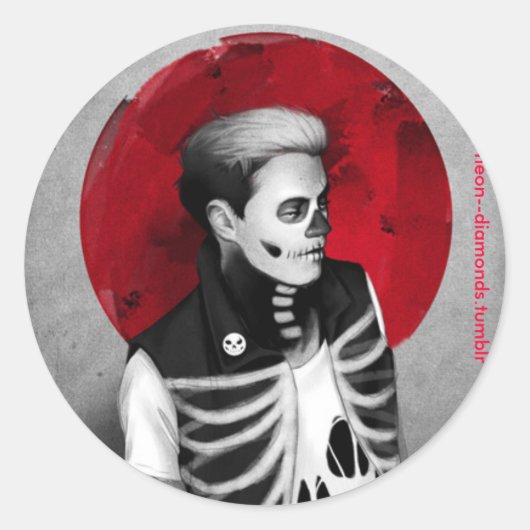 STICKER ROND RWAC-N (Devant)