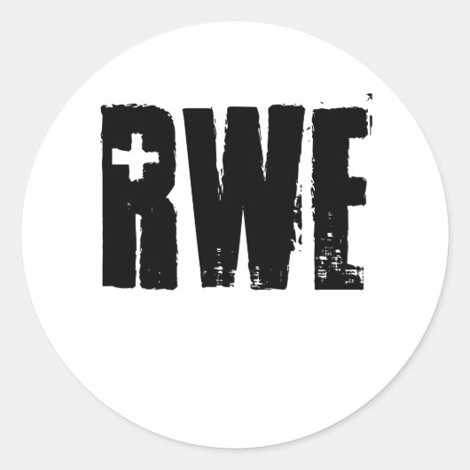 STICKER ROND RWE (Devant)