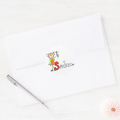 Sticker Rond S est pour Couturière (Enveloppe)
