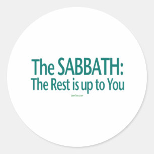 Sticker Rond Sabbat Le Reste Est À Vous