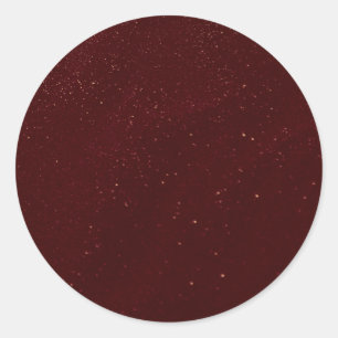 Sticker Rond Sable Marron