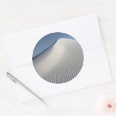 Sticker Rond Sables blancs (Enveloppe)