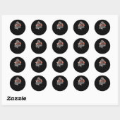 Sticker Rond Sabotage (Feuille)