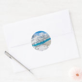Sticker Rond Sac fourre-tout Banff, Canada (Enveloppe)