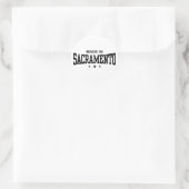 Sticker Rond Sacramento (Sac)