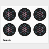 Sticker Rond sacré (Feuille)