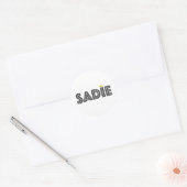 Sticker Rond Sadie (Enveloppe)