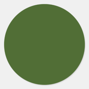 Sticker Rond Sage Sombre, Dingley, Fumée Flax,