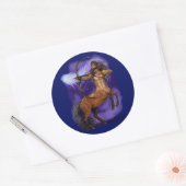 Sticker Rond Sagittarius signe zodiaque (Enveloppe)