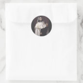 Sticker Rond Saint Ange de Jérusalem Martyr et Prêcheur (Sac)