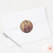 STICKER ROND SAINT BERNADETTE (Enveloppe)
