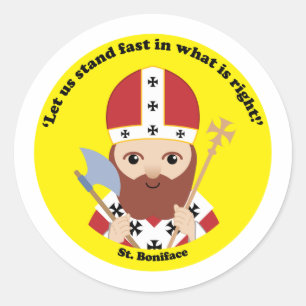 Sticker Rond Saint-Boniface
