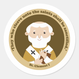Sticker Rond Saint Clément I