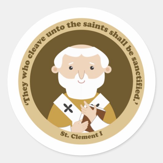 Sticker Rond Saint Clément I (Devant)