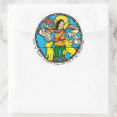 Sticker rond Saint Davy (Sac)