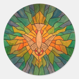 Sticker Rond Saint-Esprit 01 z-1 HS