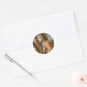 Sticker Rond Saint Gabriel l'Archange (M 011)