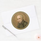 Sticker Rond Saint Ignace Loyola (BK 050) (Enveloppe)