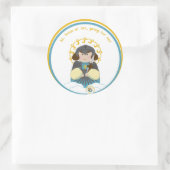 Sticker Rond Saint Jean d'Arc (Sac)