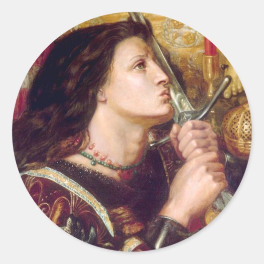 Sticker Rond Saint Jeanne d'Arc (Devant)