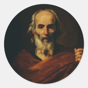 Sticker Rond Saint Joseph par Jusepe de Ribera
