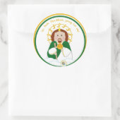 Sticker Rond Saint Jude Thaddeus (Sac)