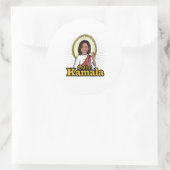 Sticker Rond Saint Kamala (Sac)