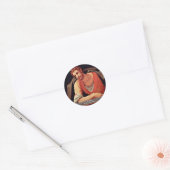 Sticker Rond Saint Marc Par Bronzino Angelo (Enveloppe)