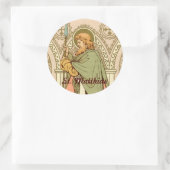 Sticker Rond Saint Matthias l'Apôtre (RLS 11) (Sac)
