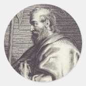 Sticker Rond Saint Matthieu l'Apôtre (Devant)