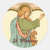 Sticker Rond Saint Matthieu l'Apôtre (RLS 10) (Devant)