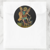 Sticker Rond Saint Michael L'Archange (Sac)