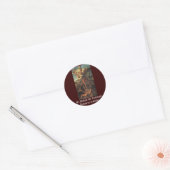 Sticker Rond Saint Michel l'Archange (Enveloppe)
