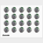Sticker Rond Saint Patrick's Day Mastino (Feuille)