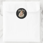 Sticker Rond Saint Tech Joueur Ange Drôle Cherob Ba (Sac)