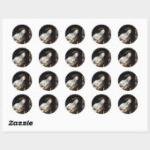 STICKER ROND SAINT TERESA D'AVILA (Feuille)