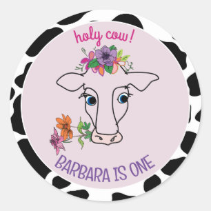 Sticker Rond Saint-Vache 1er anniversaire