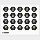 Sticker Rond Saint Vache Im 30 Maintenant - Funny 30e Anniversa (Feuille)