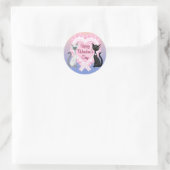 Sticker Rond Saint Valentin Chats Enveloppe ronde Phoques (Sac)