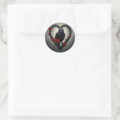 Sticker Rond Saint-Valentin de Raven  (Sac)