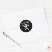 Sticker Rond Saint Valentin drôle Hé Cupidon (Enveloppe)