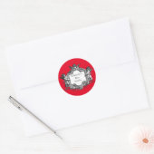 Sticker Rond Saint Valentin pue (Enveloppe)